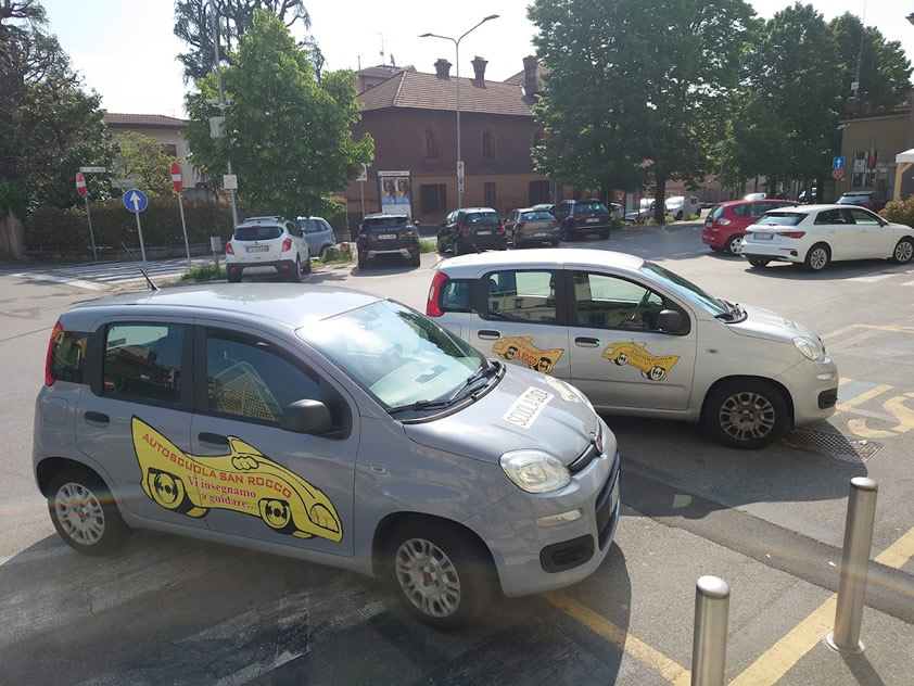 Autoscula San Rocco, parco macchine